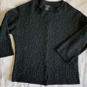 Black Rockabilly Cardigan